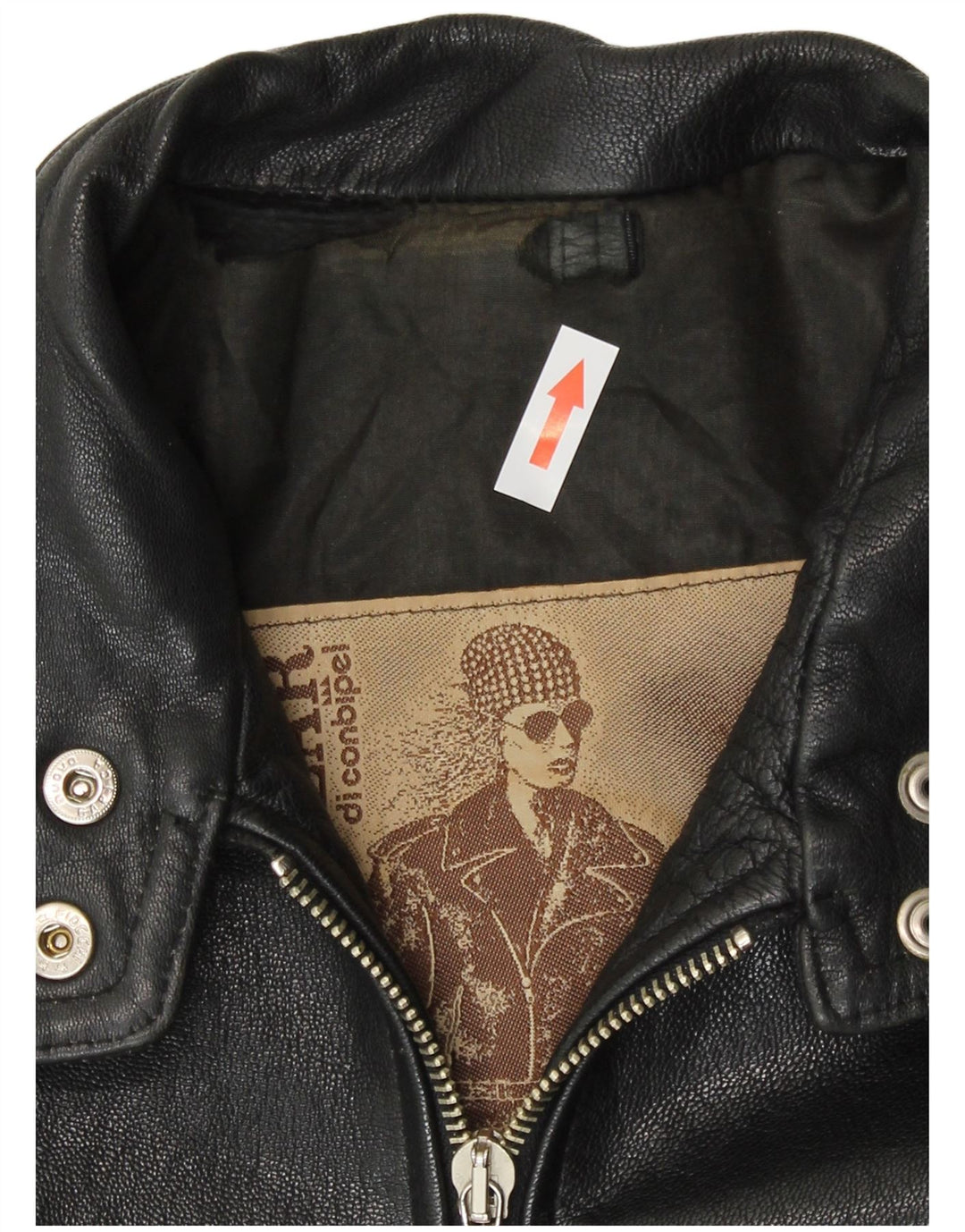 Giacca in pelle da donna Conbipel UK 14 pelle nera media