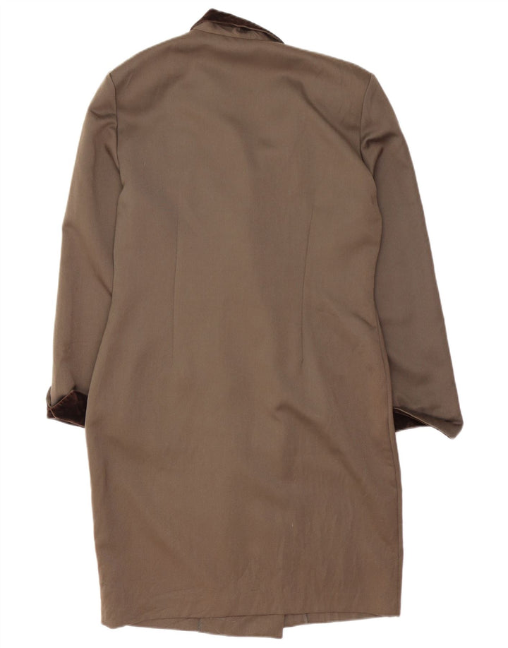 Cappotto doppiopetto da donna Sara Glenzer IT 48 XL Colorblock marrone