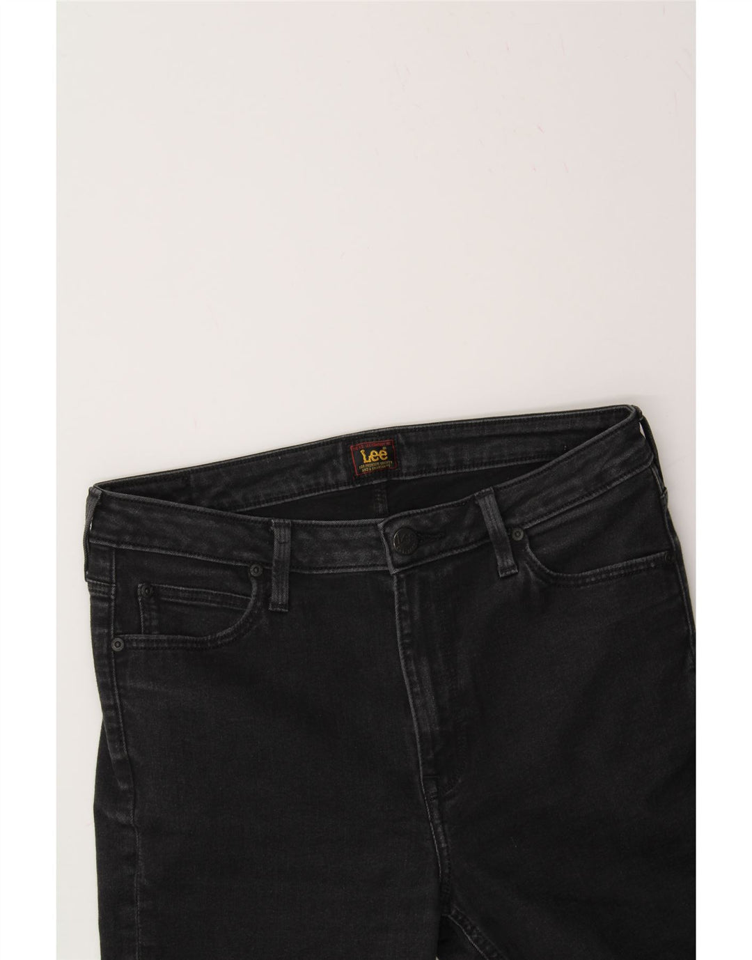 LEE Womens Skinny Jeans W32 L30 Black Vintage Lee and Second-Hand Lee from Messina Hembry 