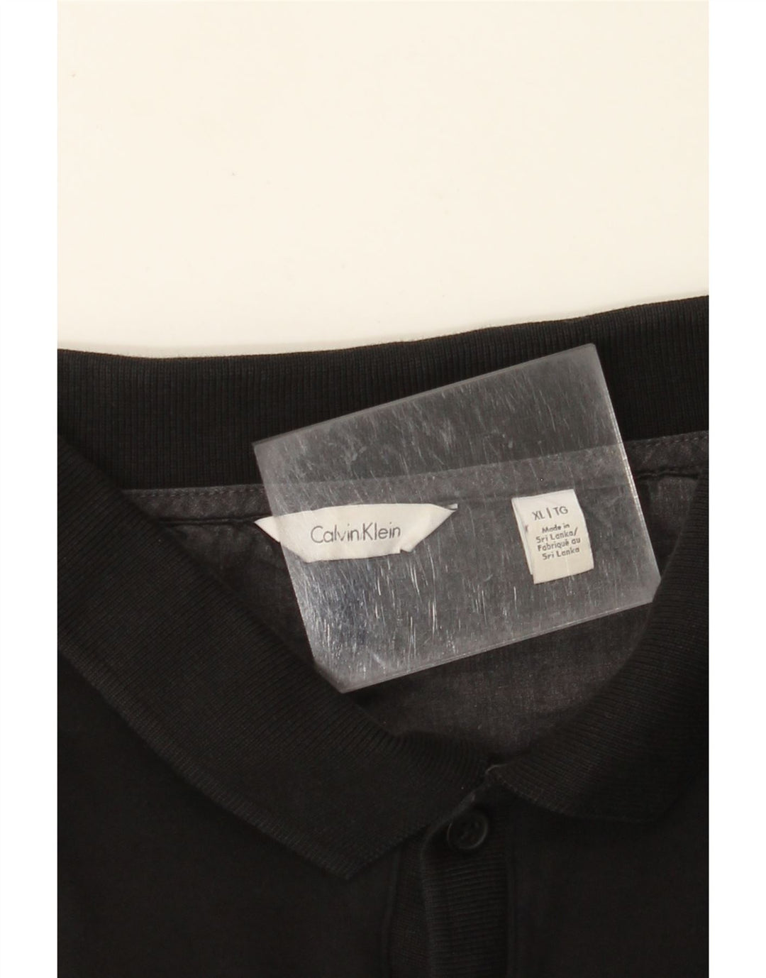 Polo da uomo CALVIN KLEIN XL Nera