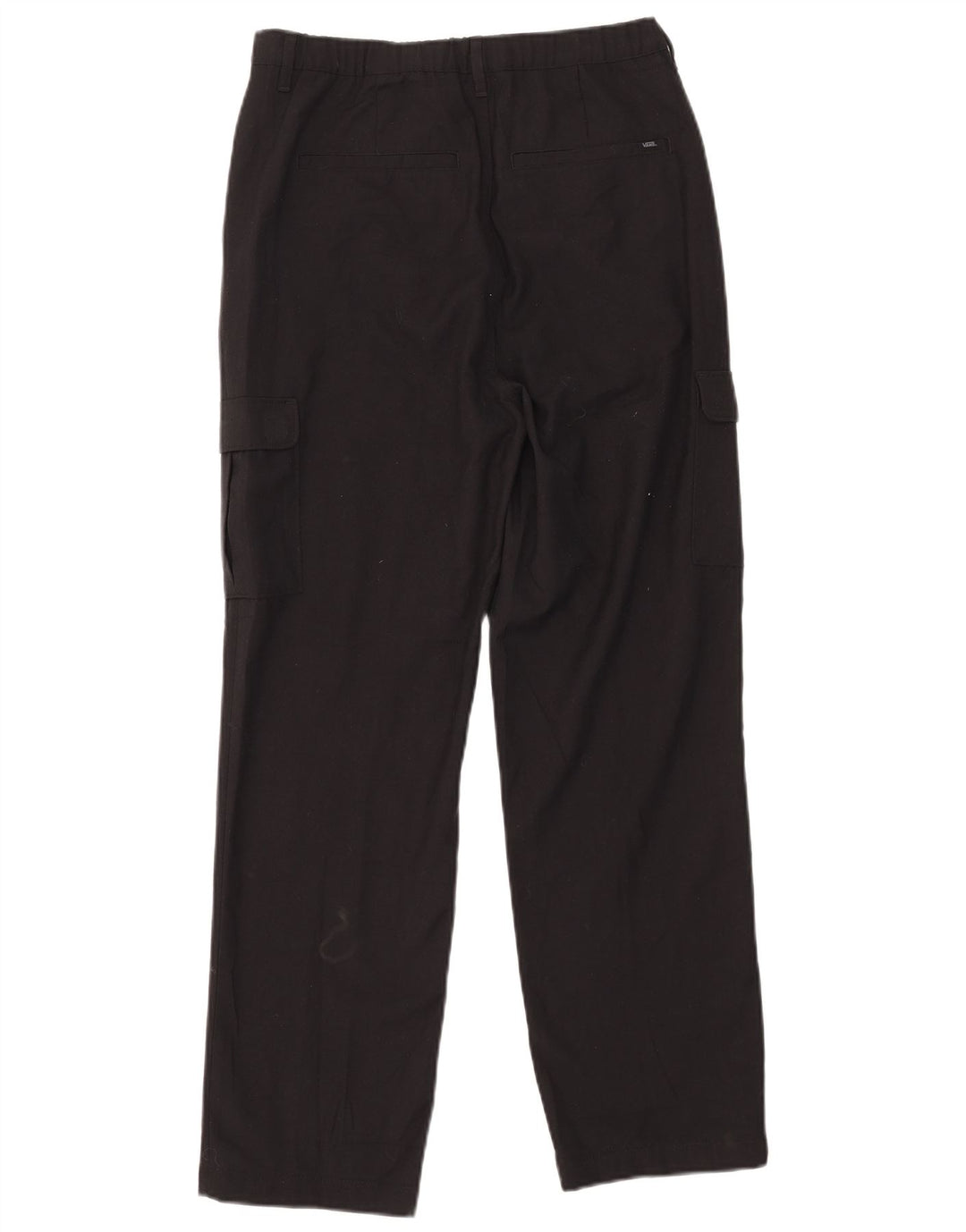 Pantaloni cargo dritti da uomo Vans Small W29 L28 poliestere nero