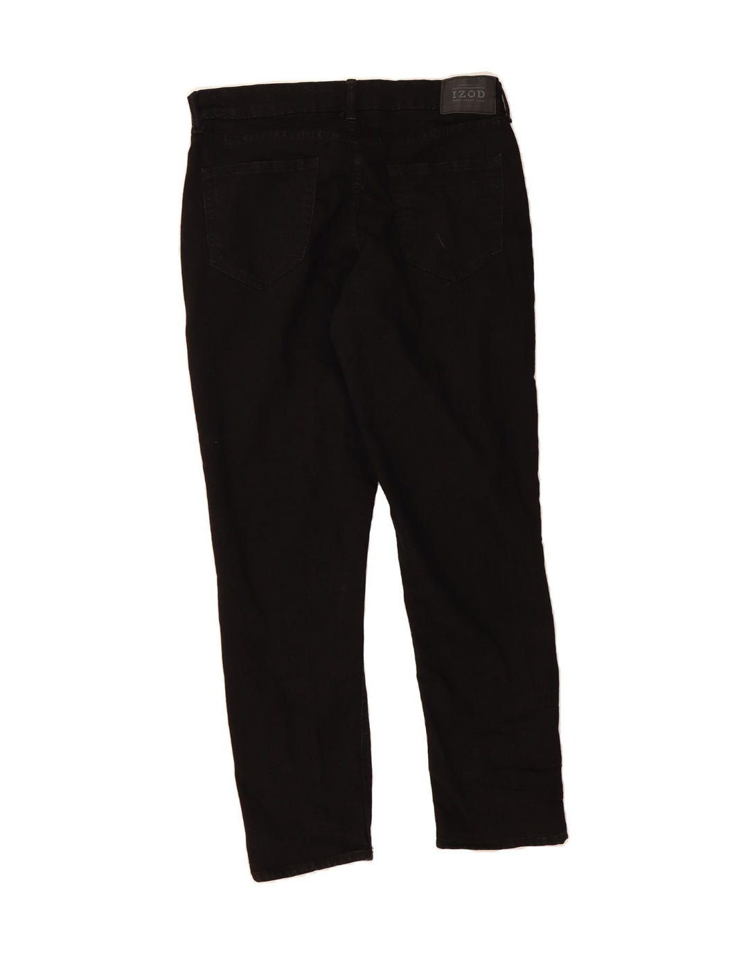 IZOD Mens Slim Jeans W32 L30 Black Cotton Vintage Izod and Second-Hand Izod from Messina Hembry 