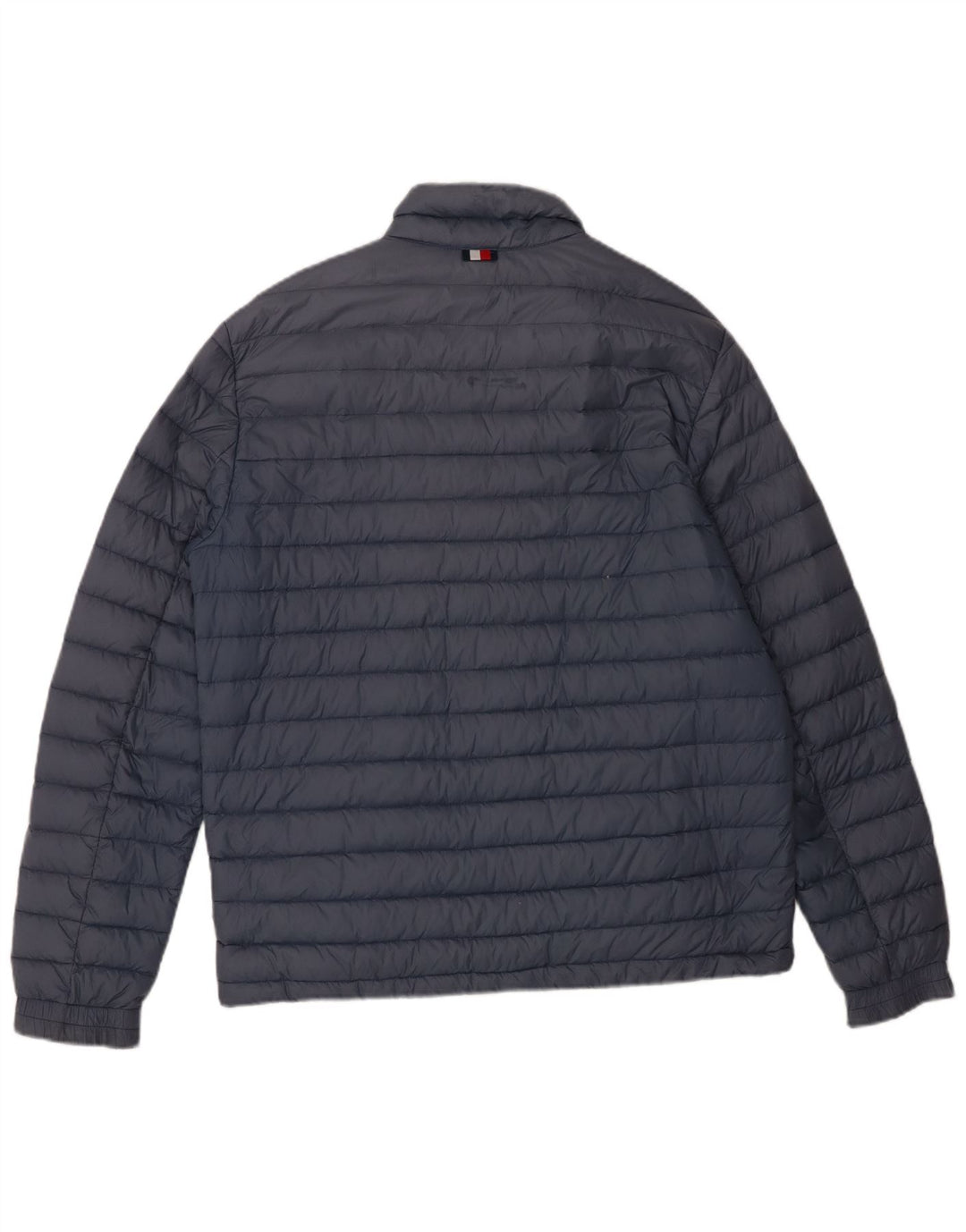 Giacca imbottita da uomo Tommy Hilfiger UK 40 Large Blu Navy in poliammide