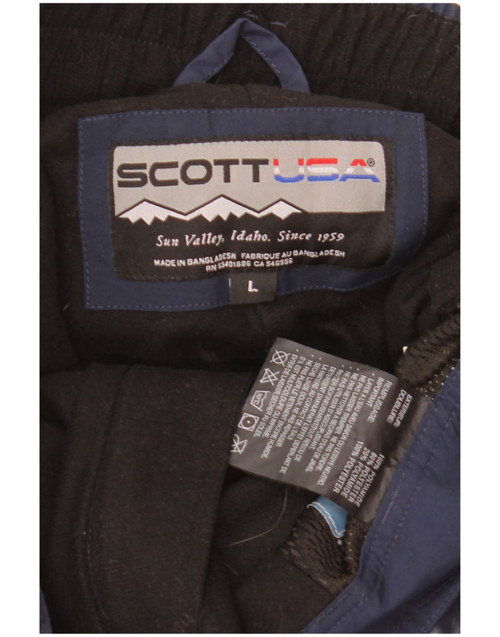 Pantaloni da sci da uomo Scott Large in poliestere blu navy