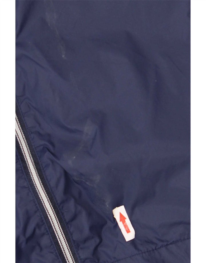 Giacca antipioggia con cappuccio da uomo Jack & Jones UK 44 2XL Blu navy