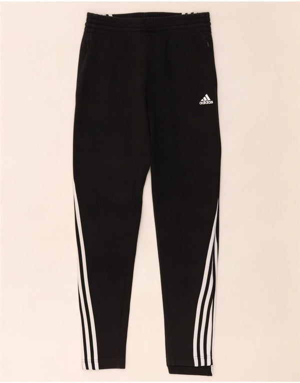 Pantaloni della tuta da donna Adidas UK 8/10 piccoli cotone nero