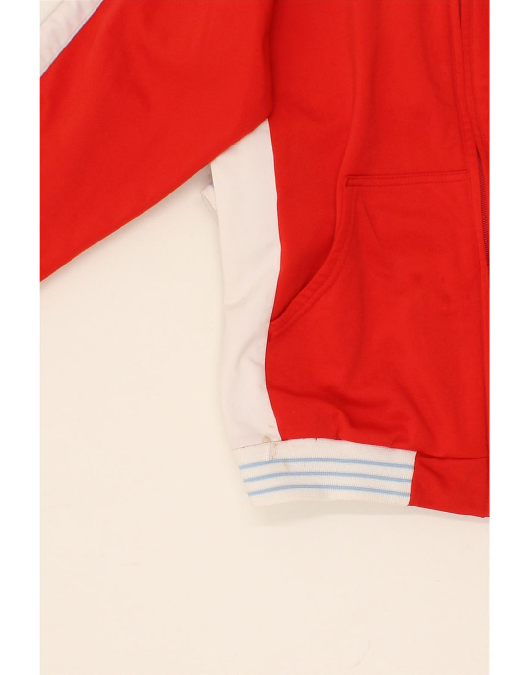 CHAMPION Boys Tracksuit Top Jacket 13-14 Years XL Red Colourblock Vintage Champion and Second-Hand Champion from Messina Hembry 