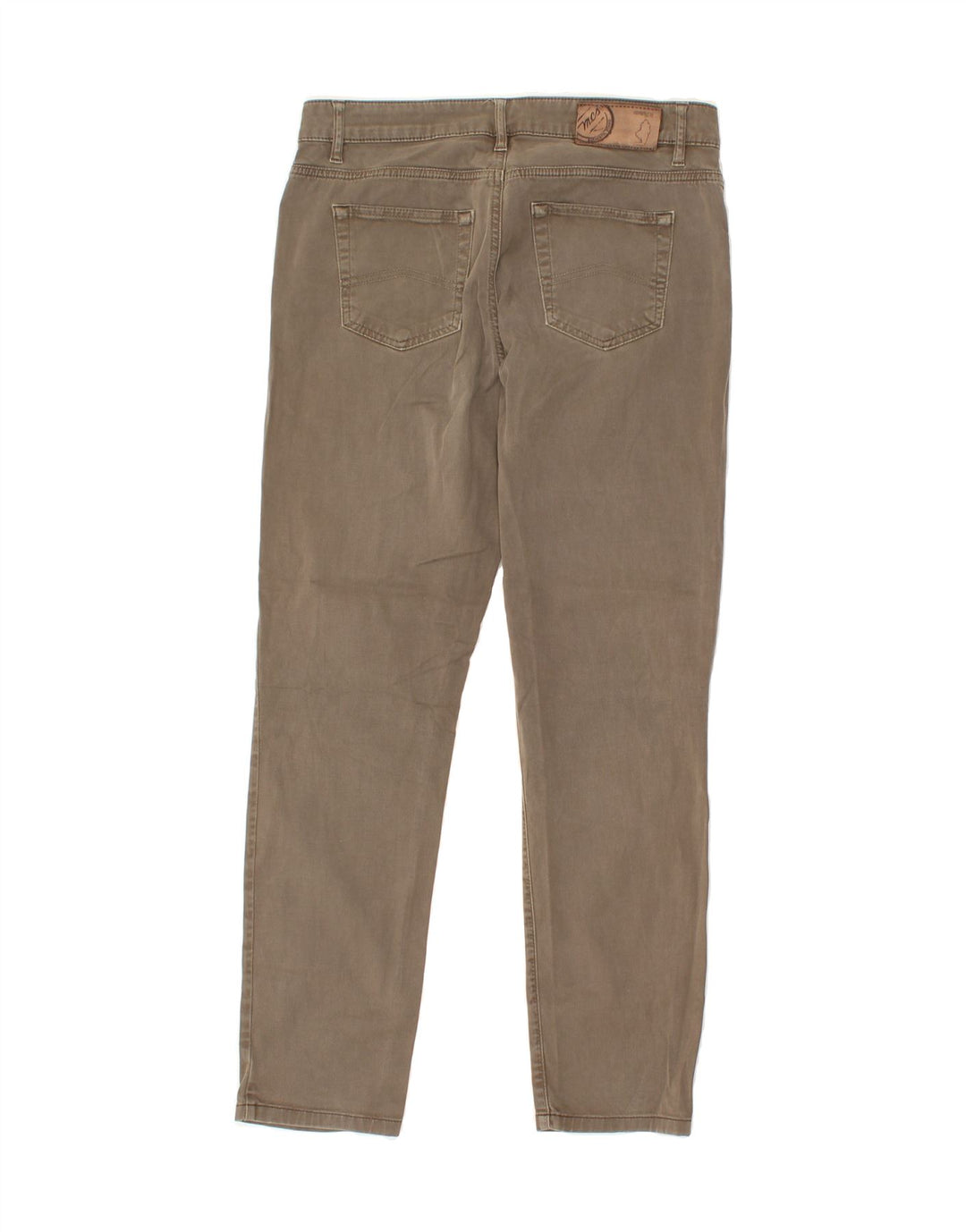 MARLBORO CLASSICS Womens Slim Casual Trousers W30 L30 Grey Cotton Vintage Marlboro Classics and Second-Hand Marlboro Classics from Messina Hembry 
