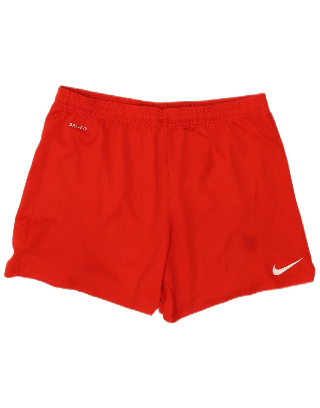 Pantaloncini sportivi Nike Dri Fit da uomo, grandi, in poliestere rosso