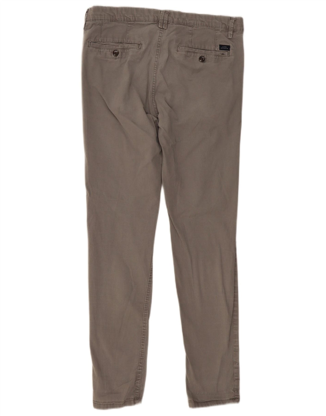 Pantaloni chino slim da uomo Zara EU 40 medi W31 L29 grigi