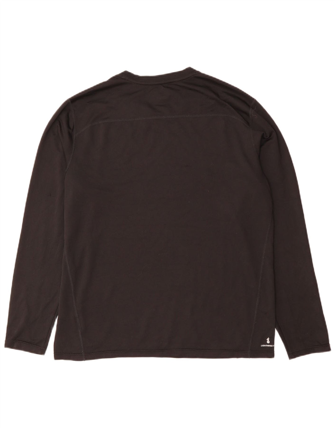 New Balance Boston Graphic Top da uomo a maniche lunghe grande nero