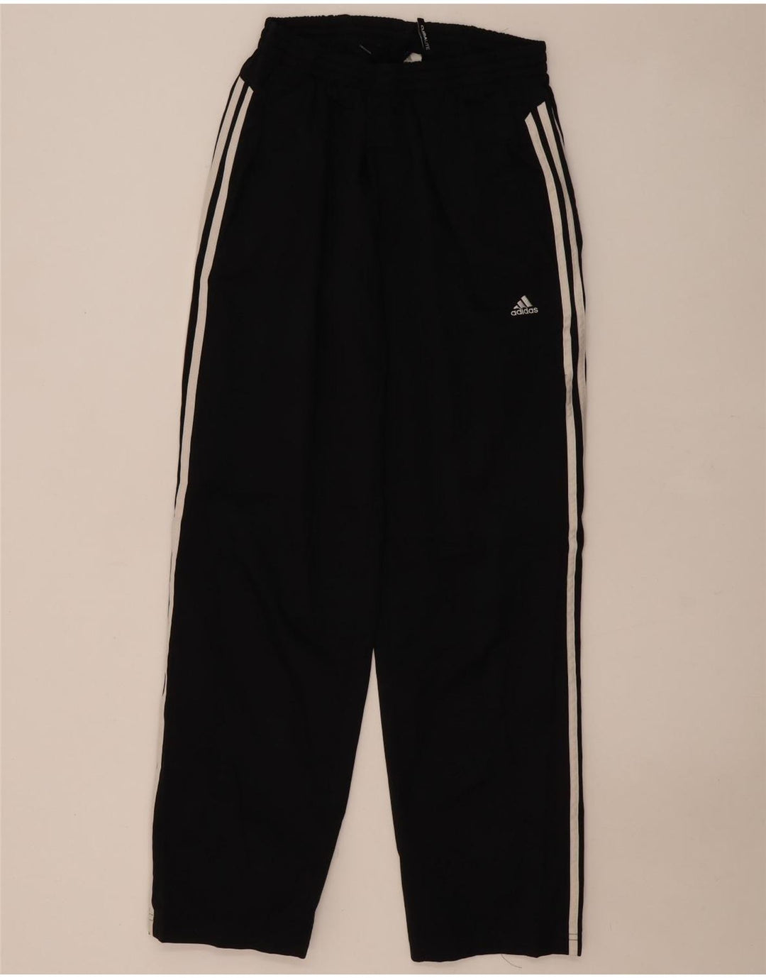 Pantaloni da tuta Adidas Climalite da uomo medio poliestere nero
