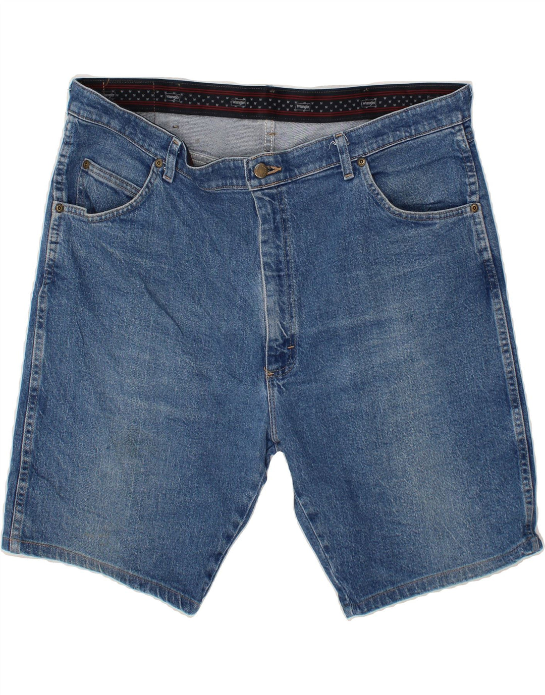WRANGLER Mens Denim Shorts W40 XL Blue Cotton Vintage Wrangler and Second-Hand Wrangler from Messina Hembry 