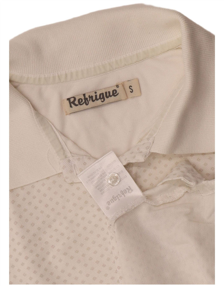 Polo da donna Refrigue UK 10 Small White Argyle/Diamond Cotton