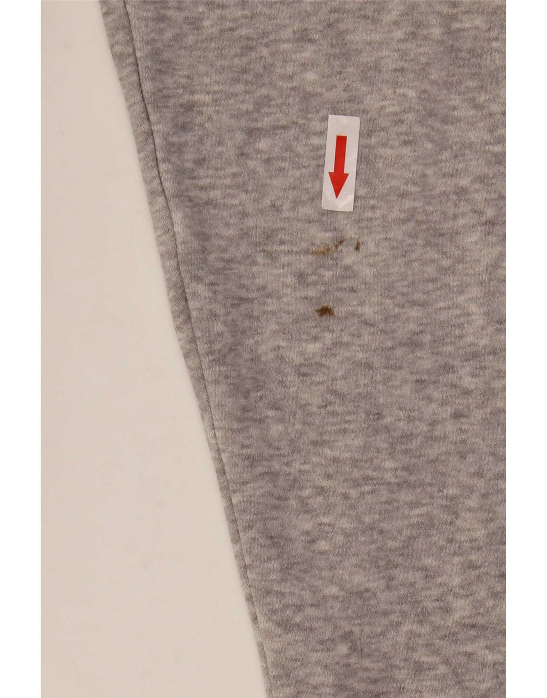 Giacca da ginnastica da uomo Adidas XL in cotone chiazzato grigio