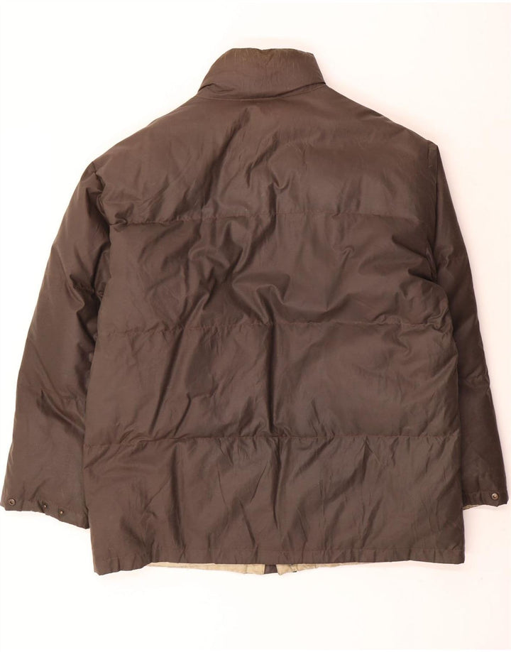 Ciesse Piumini Giacca Imbottita da Uomo Loose Fit IT 48 Small Marrone Cotone