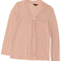 Massimo Dutti Camicetta a maniche lunghe da donna Top UK 10 Small Rosa