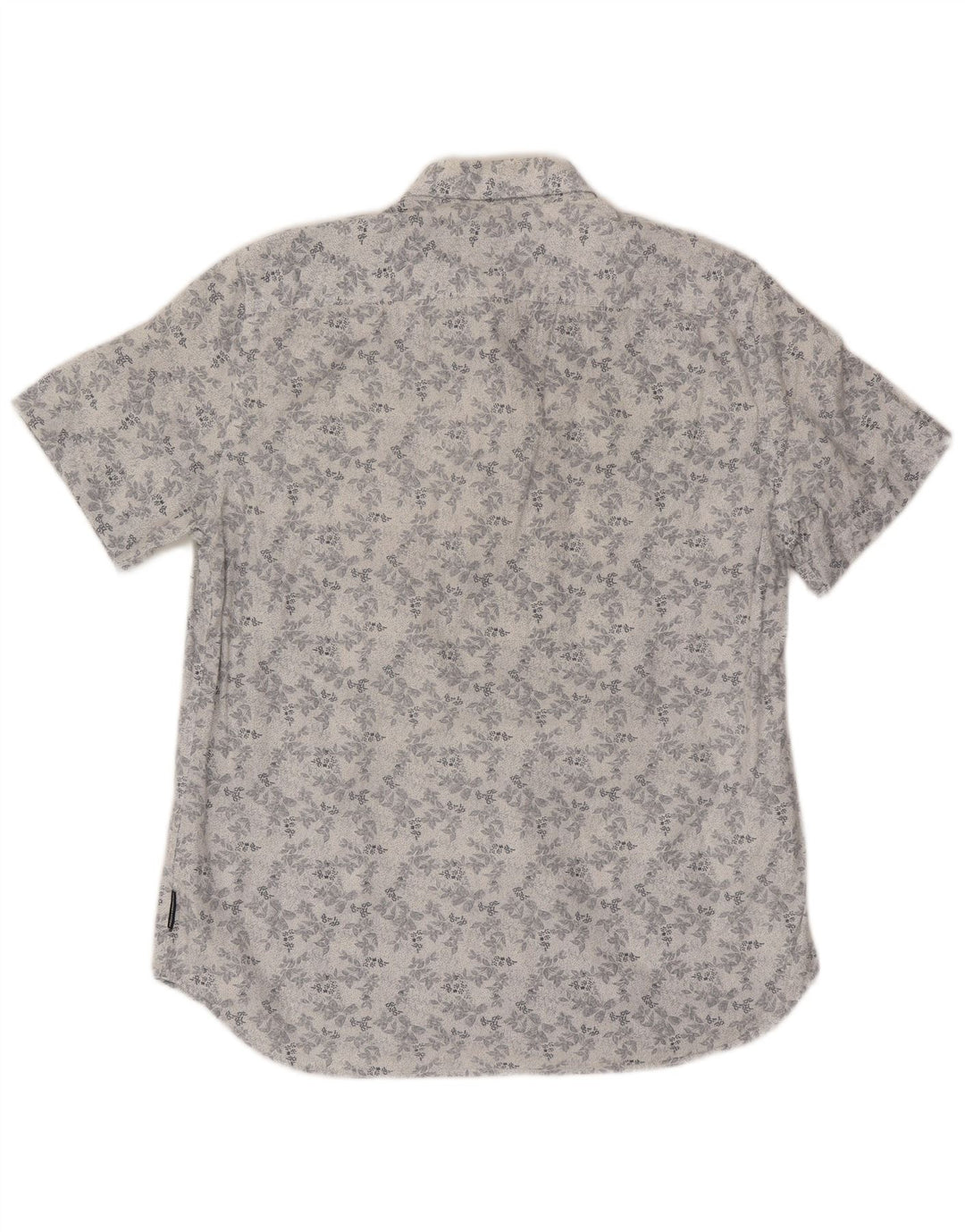 Camicia a maniche corte da uomo French Connection grande cotone floreale bianco