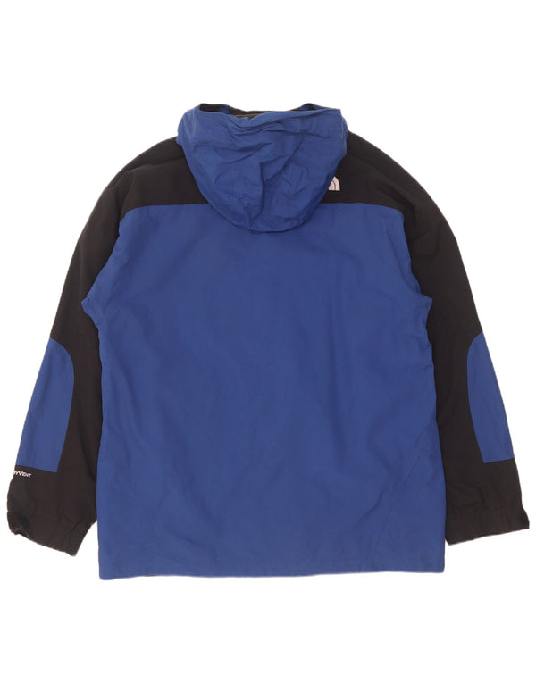 Giacca a vento con cappuccio da uomo The North Face UK 42 XL Blu Colourblock