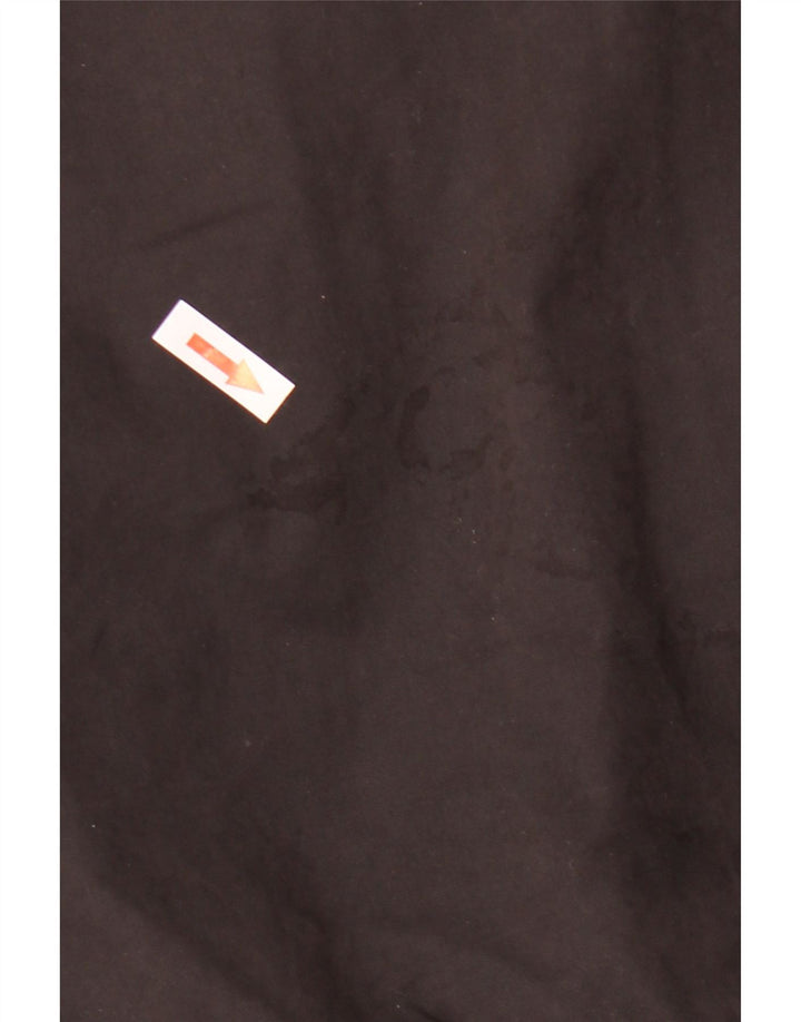 Giubbotto bomber con cappuccio da donna Windbomber Superdry UK 16 grande poliestere nero