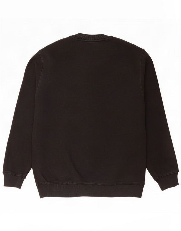 Massimo Dutti Felpa con grafica da uomo Maglione Small Nero