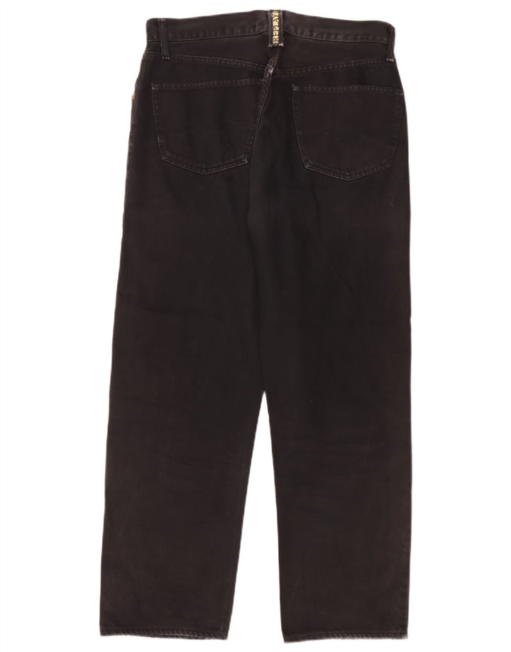 Jeans dritti da uomo Replay W33 L30 neri