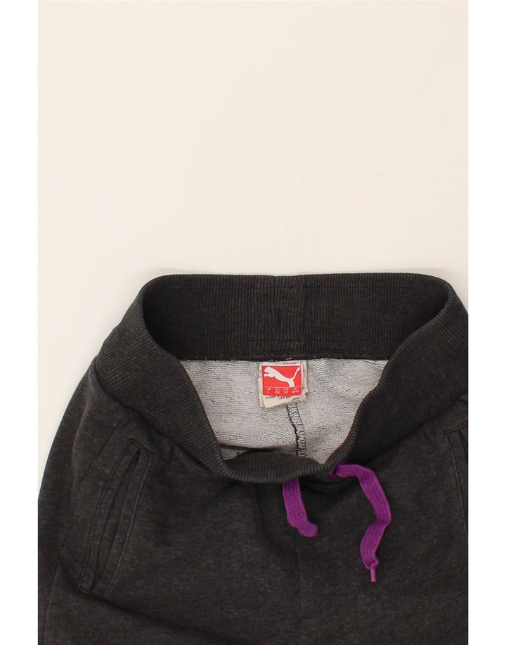 PUMA Boys Tracksuit Trousers Joggers 11-12 Years Large  Grey Vintage Puma and Second-Hand Puma from Messina Hembry 