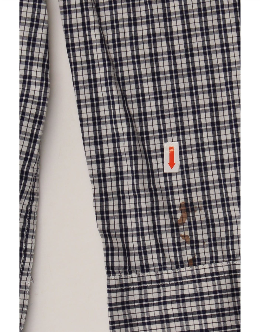 Camicia Tommy Hilfiger per ragazzi 15-16 anni in cotone a quadri blu navy