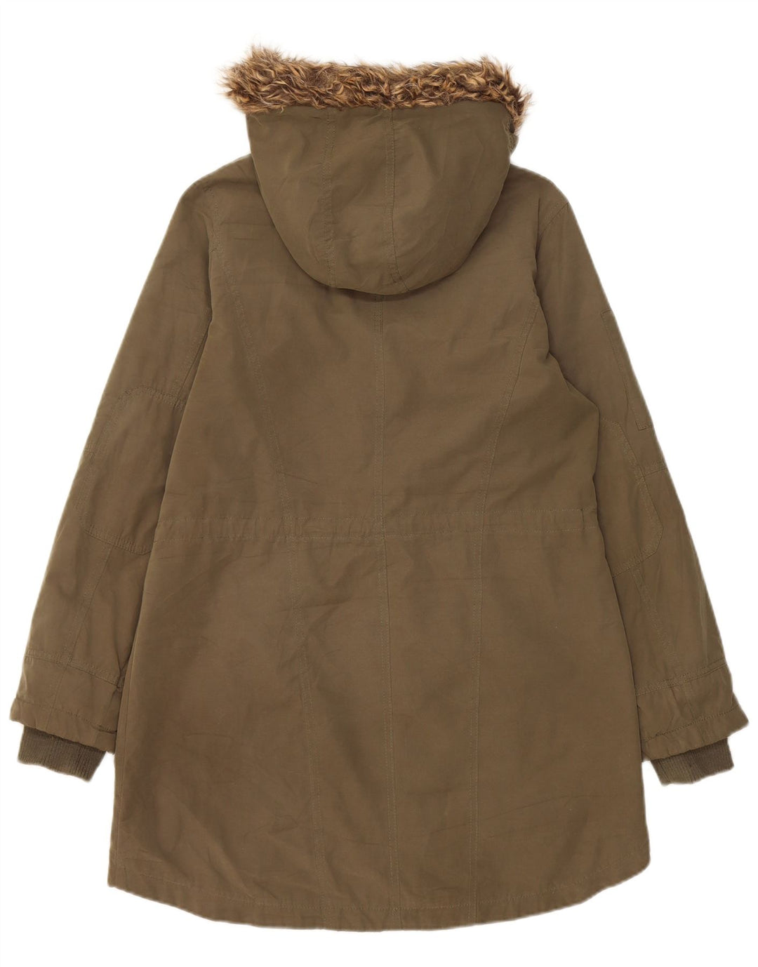 Giacca Parka con cappuccio da donna Oasis UK 10 Small Poliestere kaki