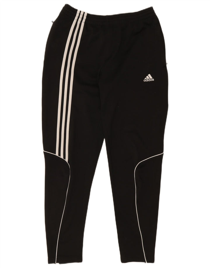 Pantaloni da tuta da donna Adidas UK 14 Large Nero Poliestere