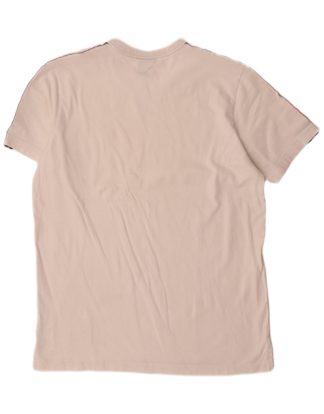 T-shirt grafica da uomo CHAMPION Top grande in cotone bianco