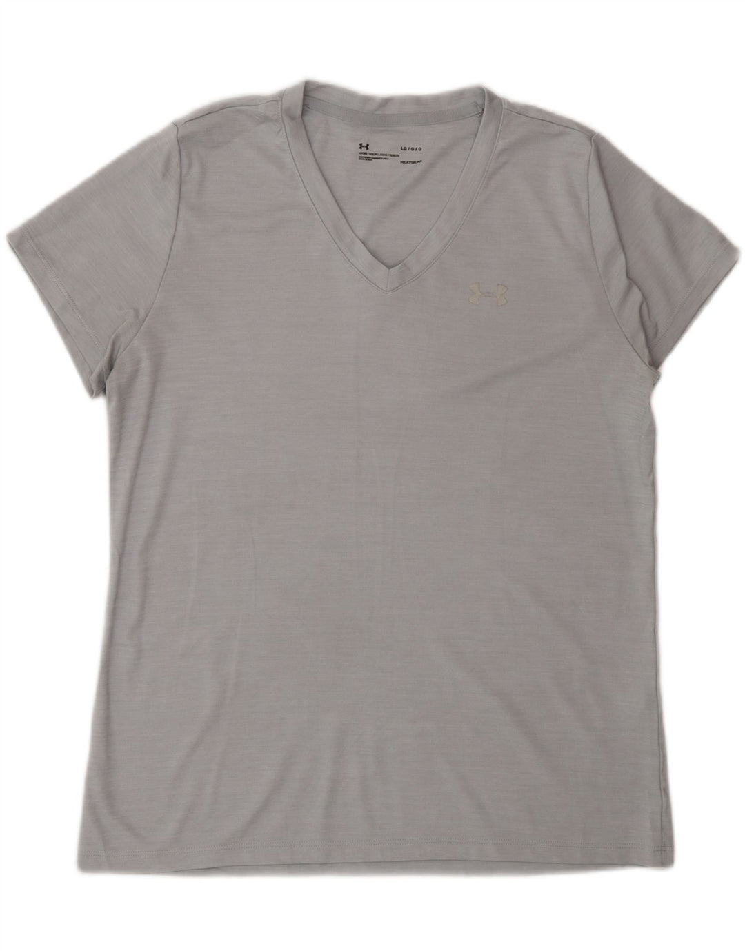 Maglietta Under Armour da uomo Heat Gear Top grande in poliestere grigio