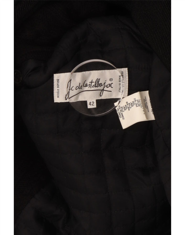 Caban oversize da donna JC De Castelbajac EU 42 Large Black Classic