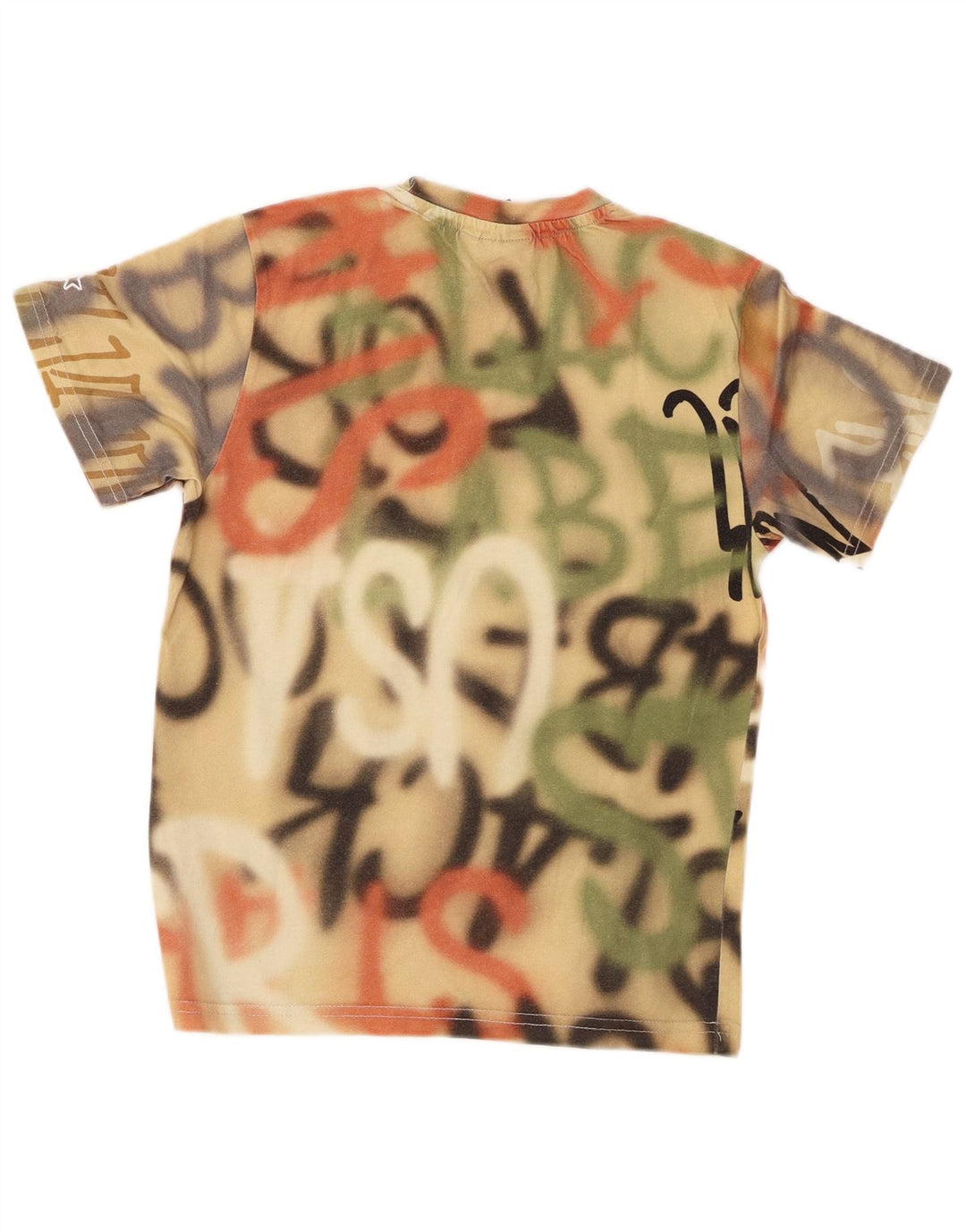 T-shirt con grafica Graffiti per ragazzi Starter Top 11-12 anni in cotone multicolore