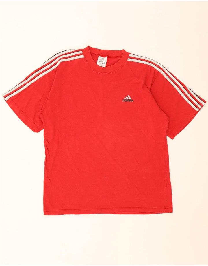 T-shirt da uomo Adidas Top UK 38/40 media rossa