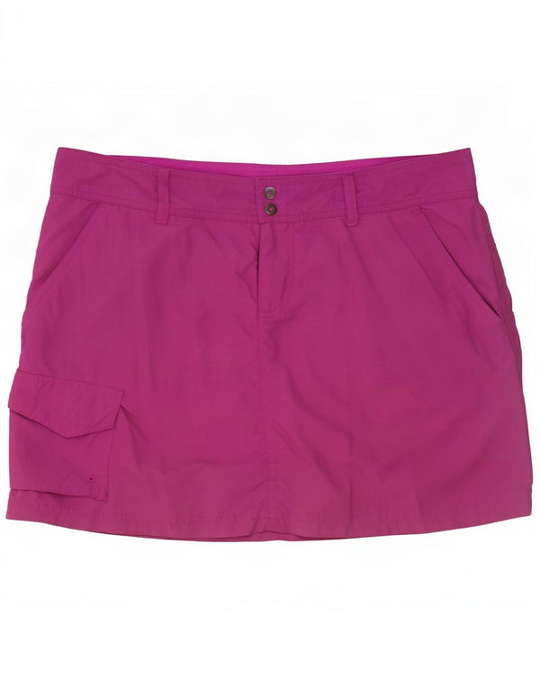 Columbia Omni-Shade Gonna da donna US 10 Large Rosa Nylon