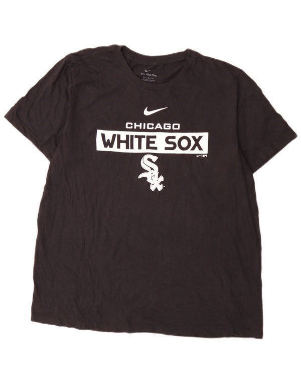 T-shirt grafica da uomo Nike Chicago White Sox XL nera