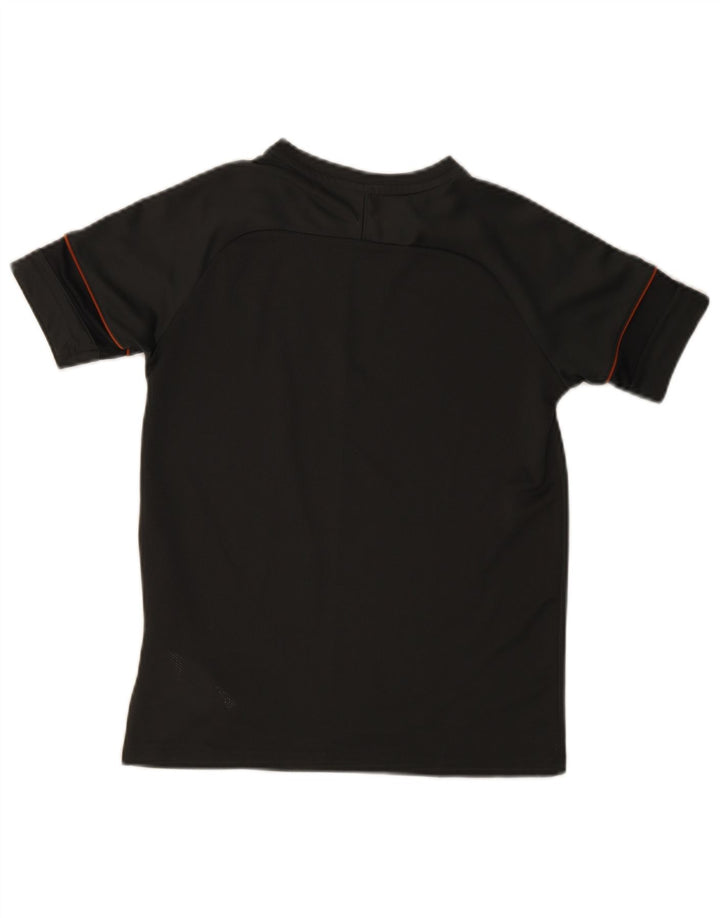T-shirt Nike da ragazzo, top 12-13 anni, grande, grigia, in poliestere sportivo