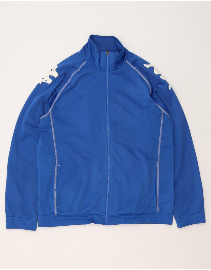Giacca da tuta grafica da uomo KAPPA XL blu poliestere