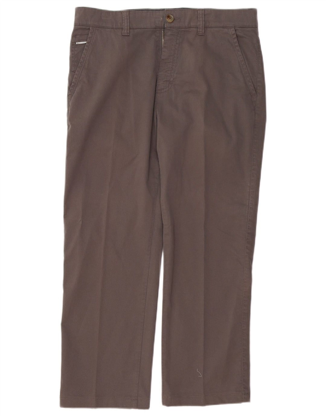 Pantaloni chino dritti da uomo NAVIGARE IT 48 medio W34 L26 cotone grigio