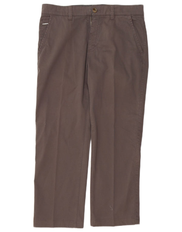 Pantaloni chino dritti da uomo NAVIGARE IT 48 medio W34 L26 cotone grigio