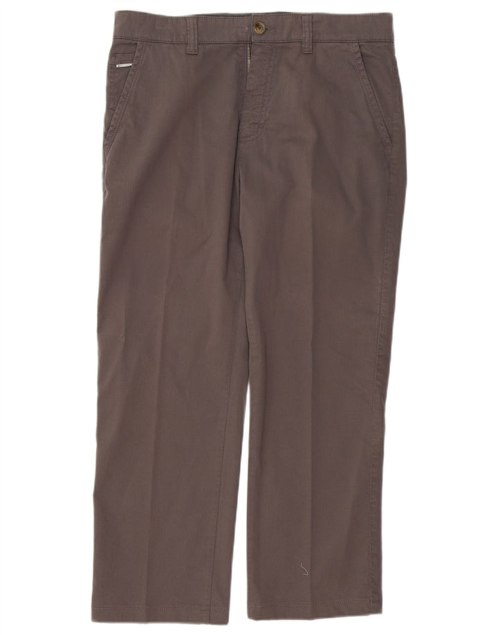 Pantaloni chino dritti da uomo NAVIGARE IT 48 medio W34 L26 cotone grigio