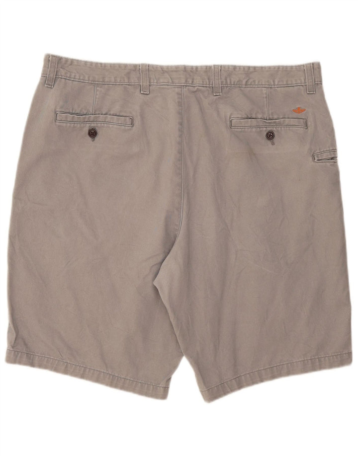 DOCKERS Pantaloncini cargo da uomo W40 XL Cotone grigio