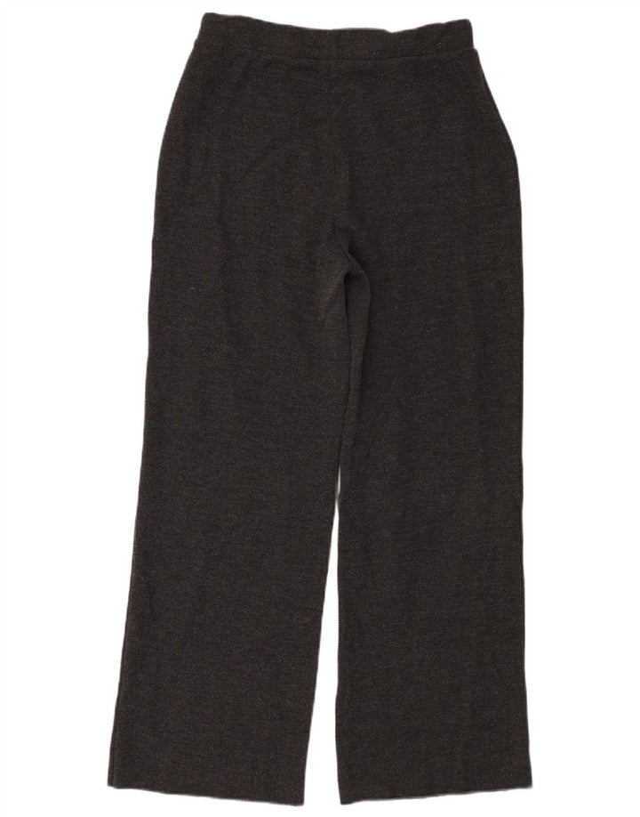 Pantaloni da tuta da donna ZARA UK 12 Poliestere grigio medio