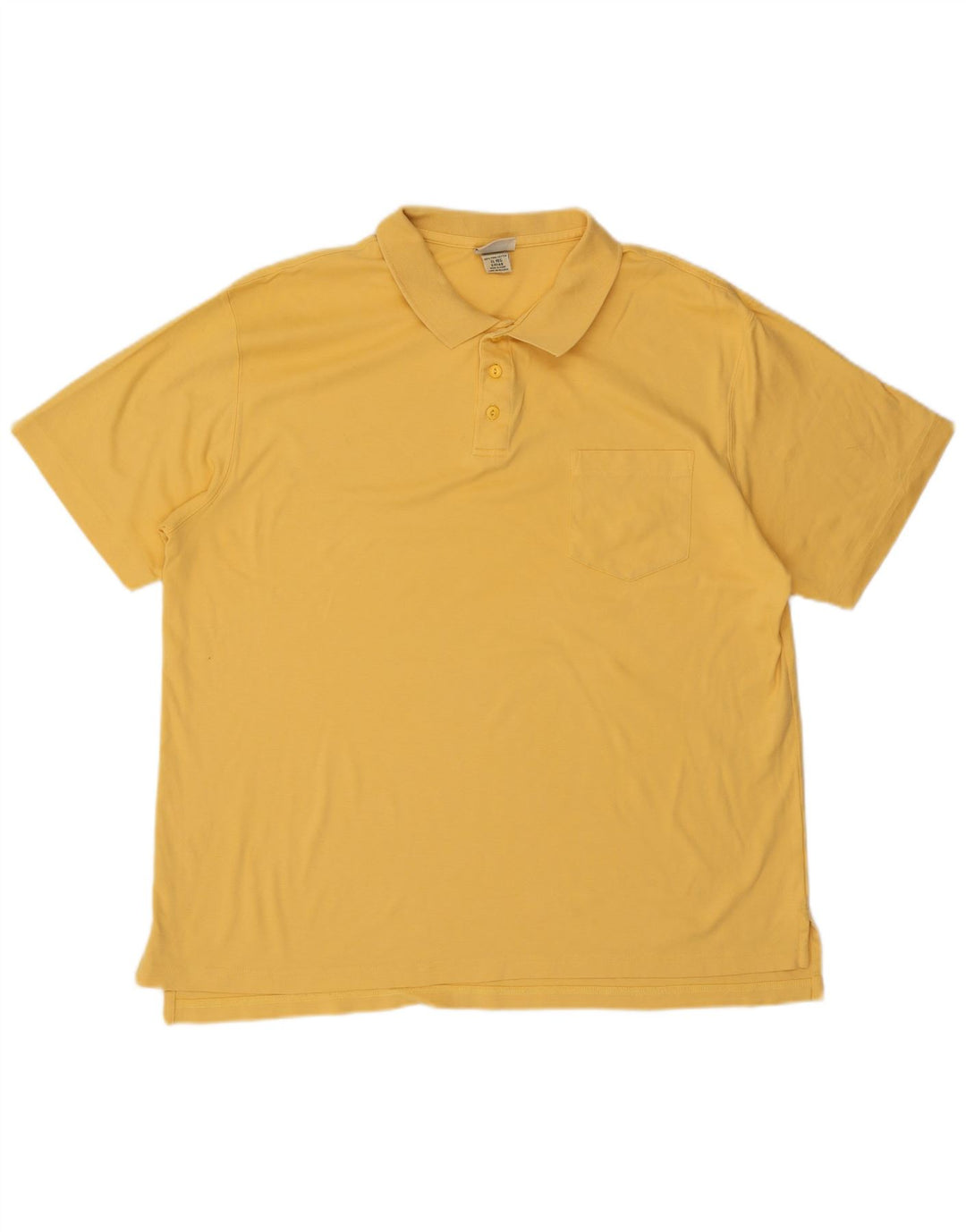 Polo da uomo L.L.BEAN XL in cotone giallo
