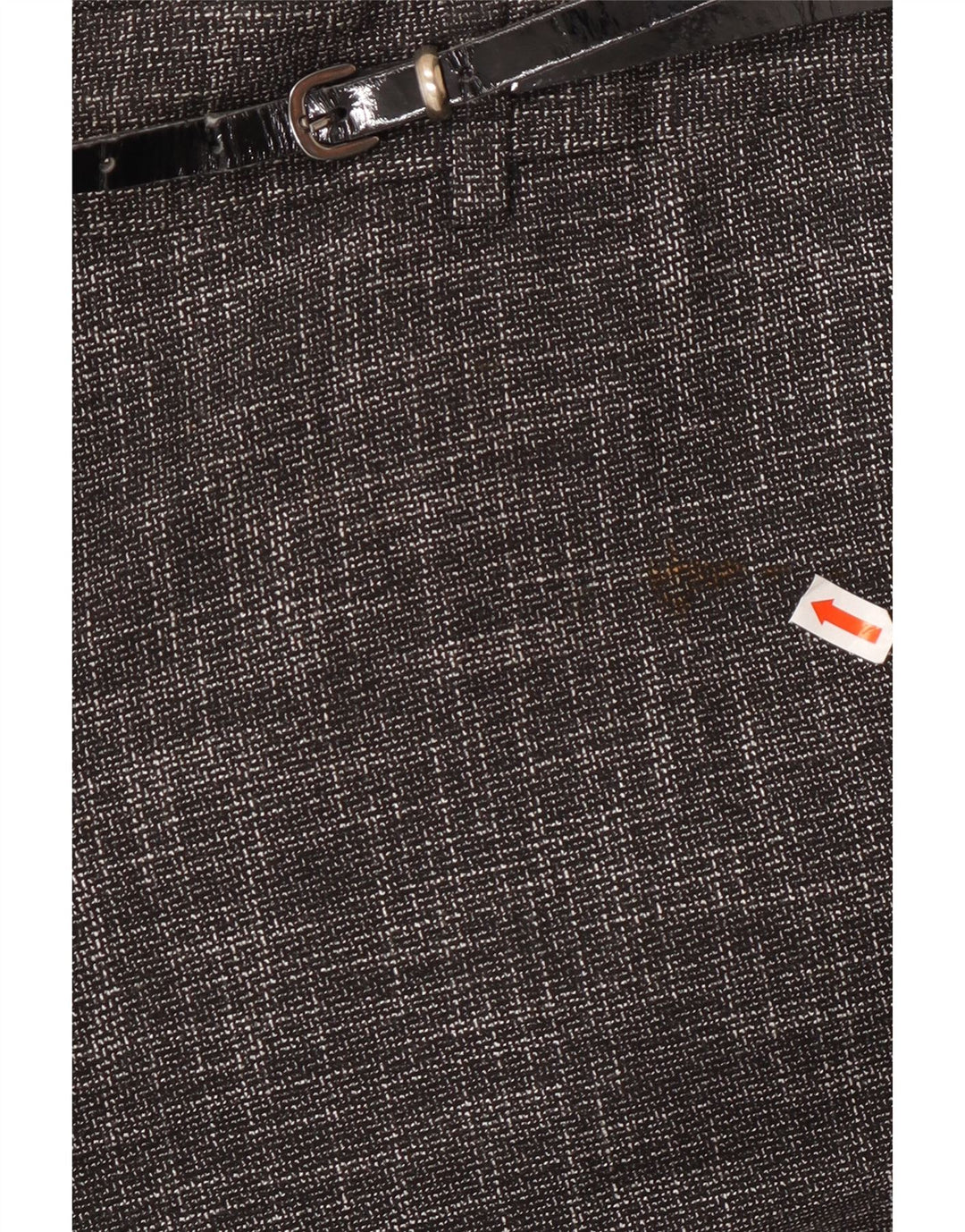 MONSOON Pantaloni casual corti da donna UK 10 Small W27 L28 Grigio chiazzato