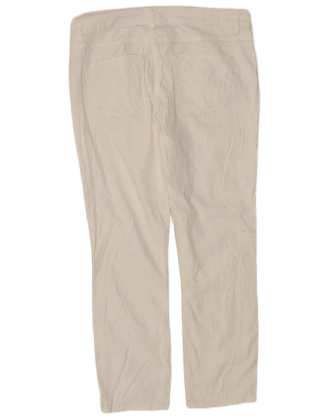 Jeans corti da donna Phase Eight UK 14 Large W32 L25 Cotone bianco