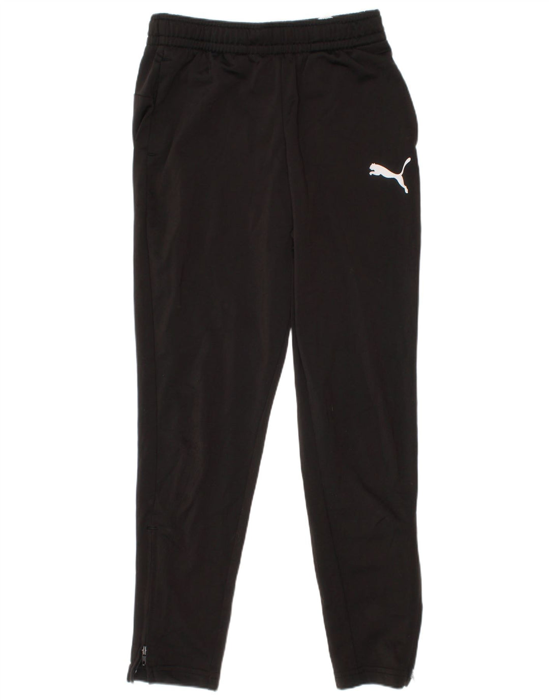 Pantaloni della tuta da ragazzo Puma 7-8 anni in poliestere nero