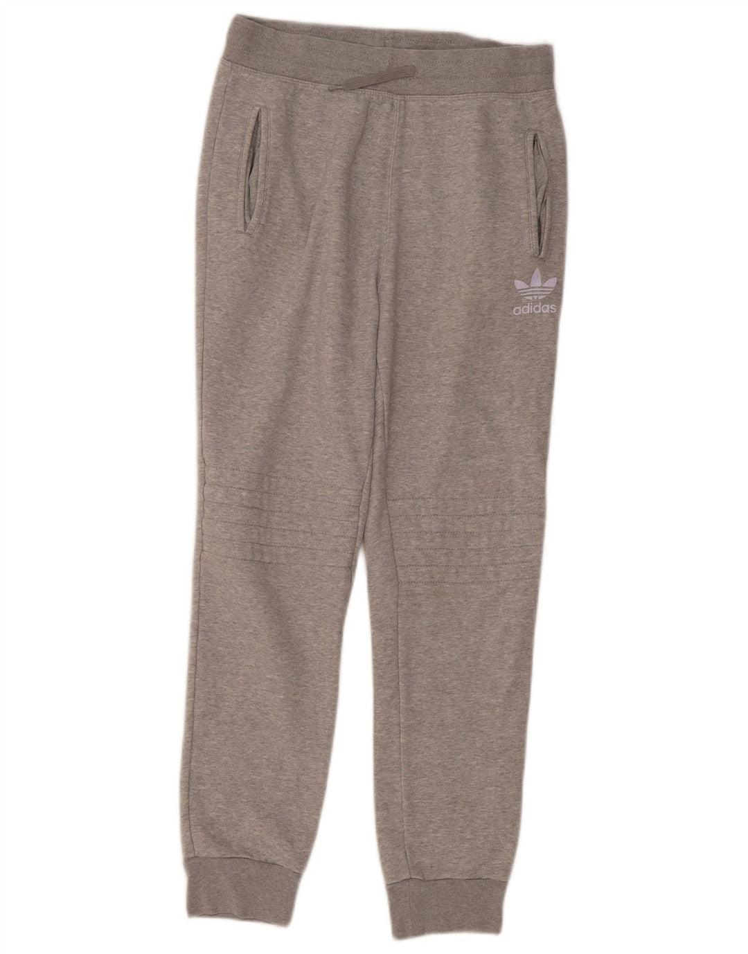 Pantaloni della tuta da ragazzo ADIDAS Joggers 13-14 anni in cotone grigio