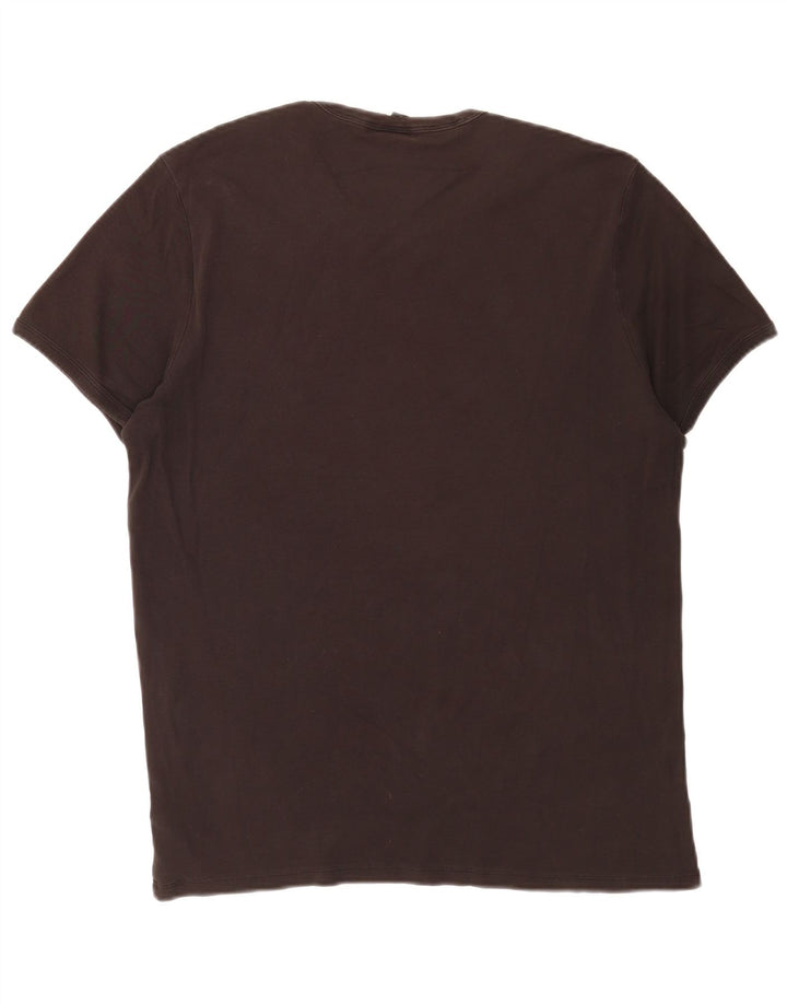 T-shirt da uomo G-Star Top XL in cotone marrone